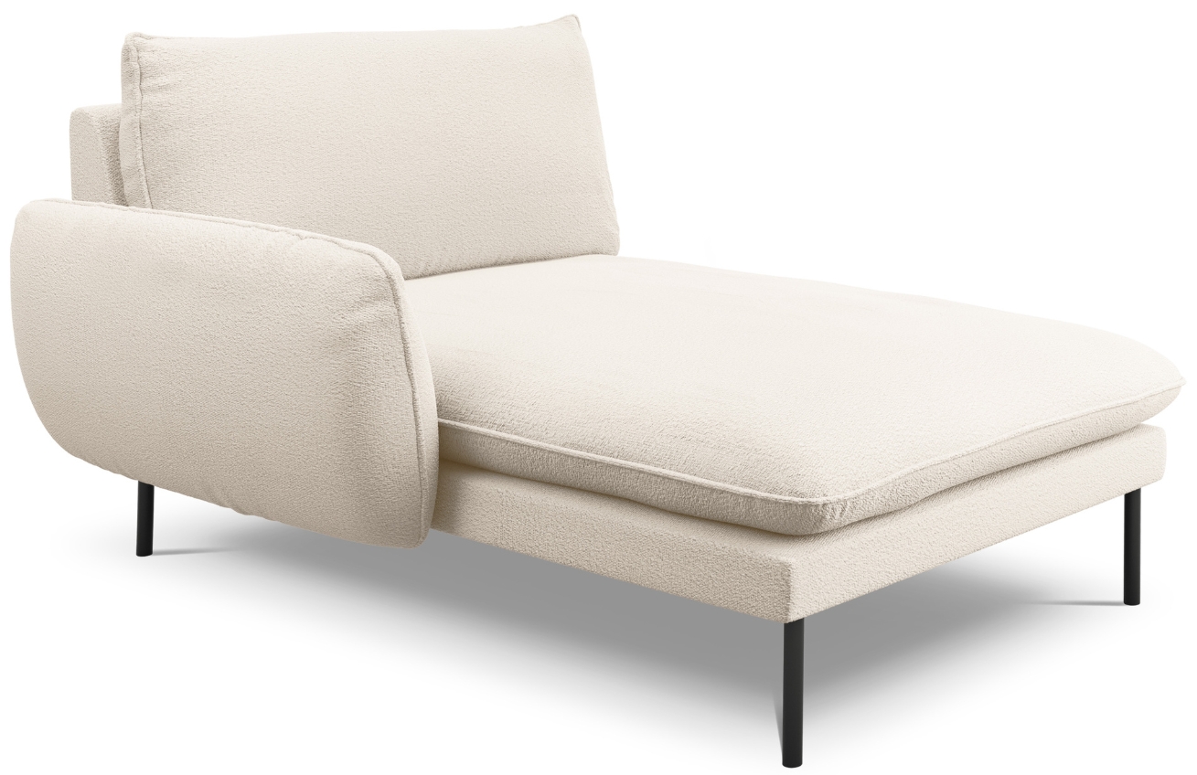 Cosmopolitan Design Béžová bouclé lenoška Vienna 170 cm