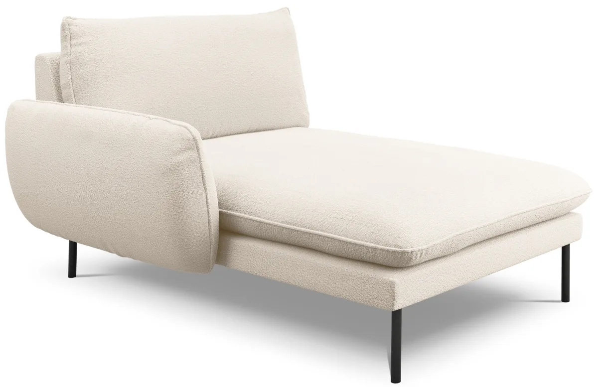 Cosmopolitan Design bouclé lenoška Vienna, levá