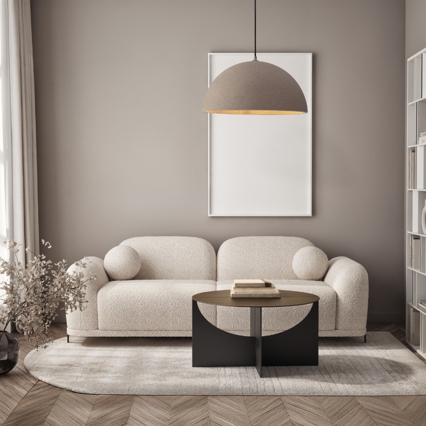 Nova Luce Hnědé závěsné světlo Starla 50 cm Nova Luce