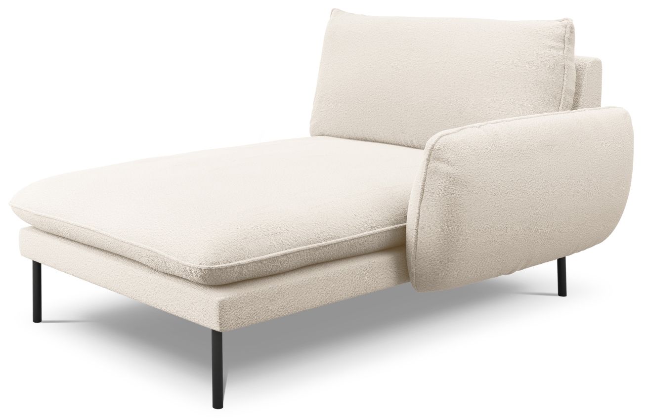 Cosmopolitan Design Béžová bouclé lenoška Vienna 170 cm