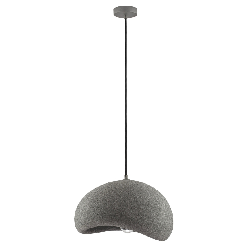 Nova Luce Šedé závěsné světlo Aere 32 x 40 cm Nova Luce