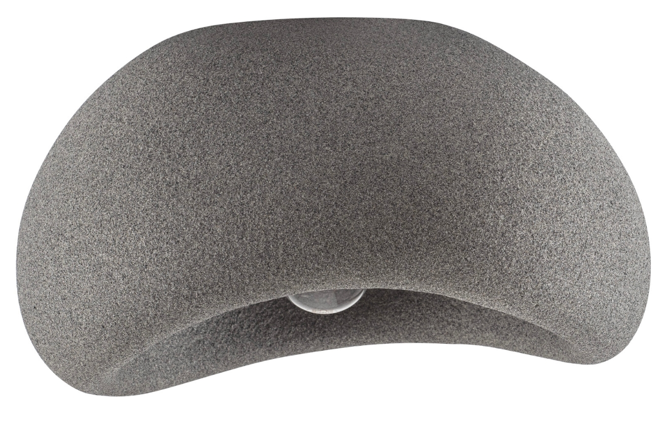 Nova Luce Šedé stropní světlo Aere 32 x 40 cm Nova Luce