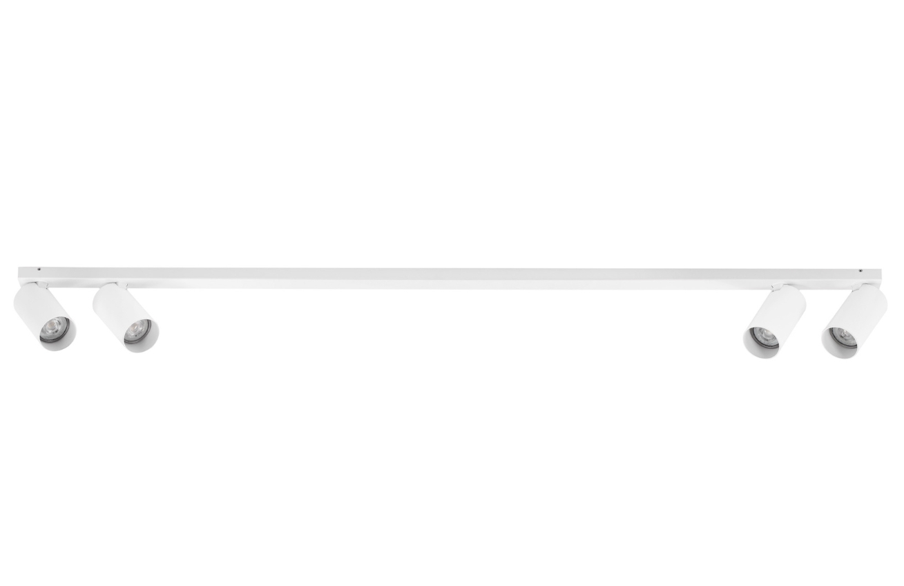 Nova Luce Bílé kovové bodové světlo Oso 120 cm Nova Luce