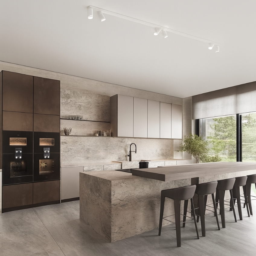 Nova Luce Bílé kovové bodové světlo Oso 200 cm Nova Luce