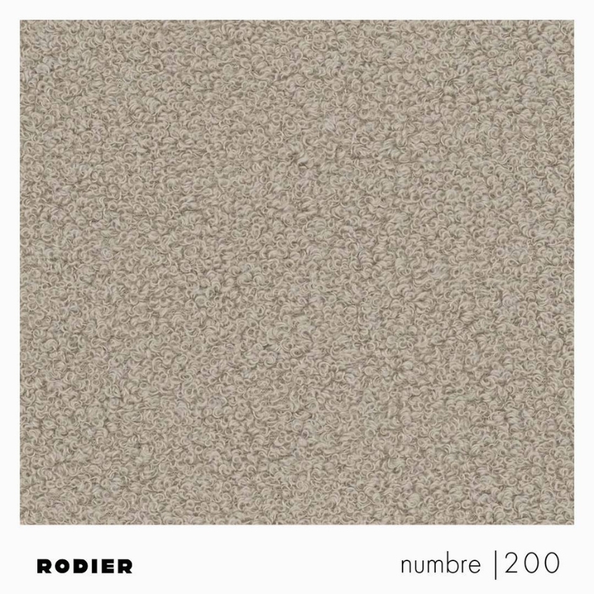 Rodier Béžová bouclé dvoumístná pohovka Monce 212 cm Rodier