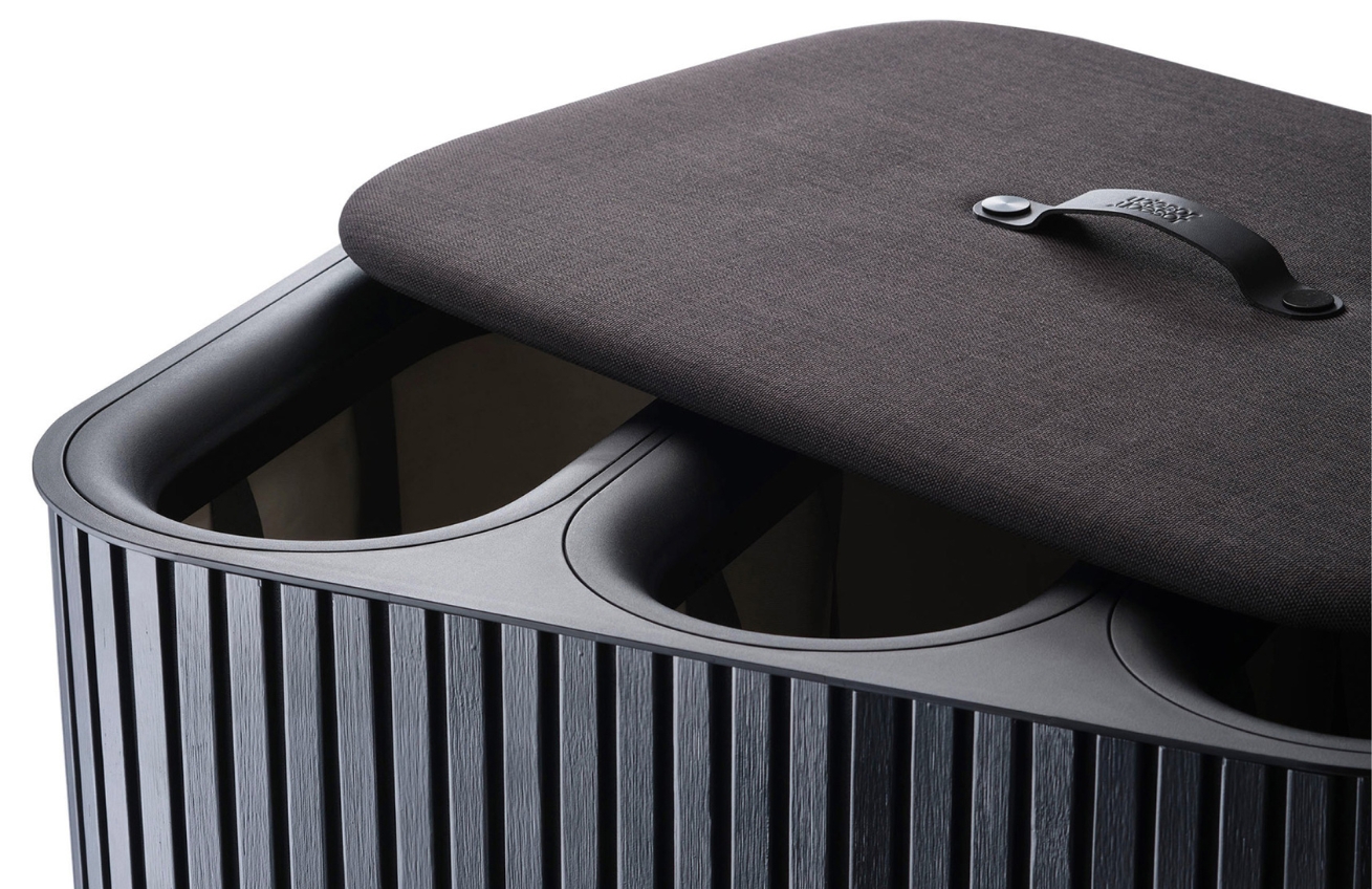 Joseph Joseph Černý koš na prádlo Tota Luxe Trio 90 l Joseph Joseph