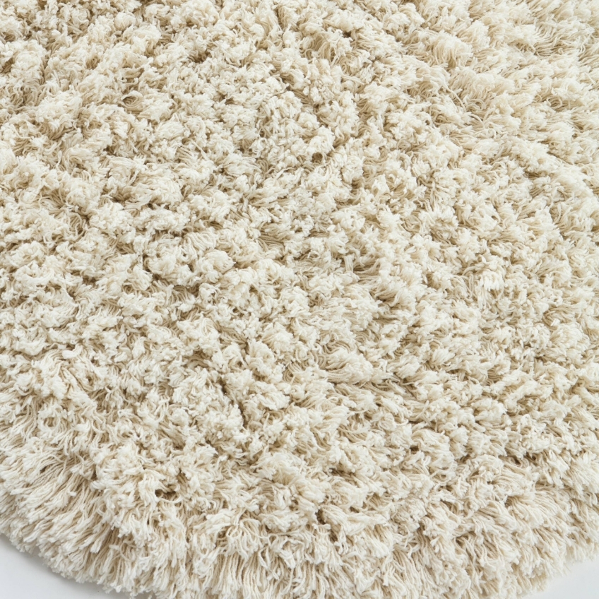 Jotex Krémově bílá bavlněná koupelnová předložka JANE 80 x 140 cm Jotex