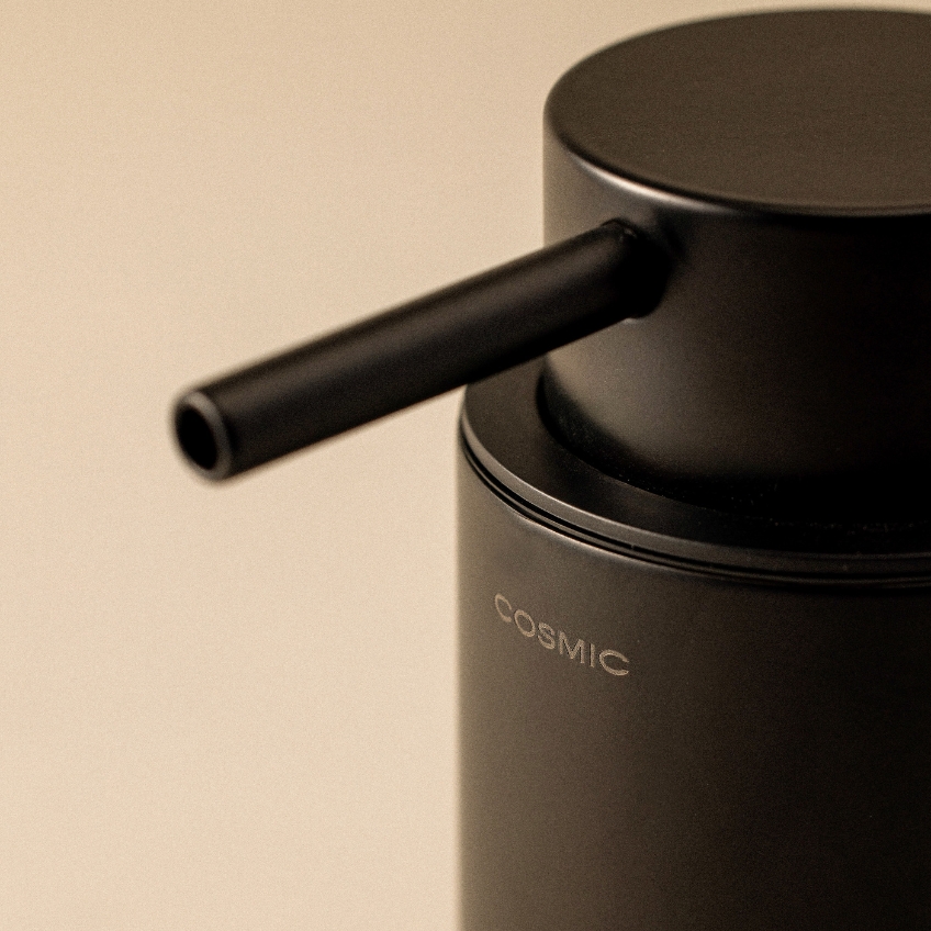 Cosmic Bílý kovový dávkovač mýdla Logic 200 ml Cosmic
