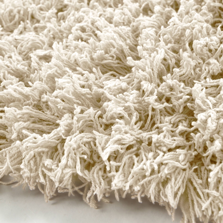 Jotex Krémově bílá bavlněná koupelnová předložka JANE 80 x 120 cm Jotex