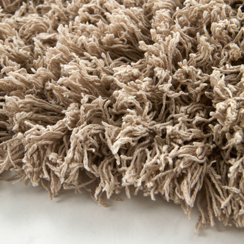 Jotex Béžovo-šedá bavlněná koupelnová předložka JANE 80 x 120 cm Jotex