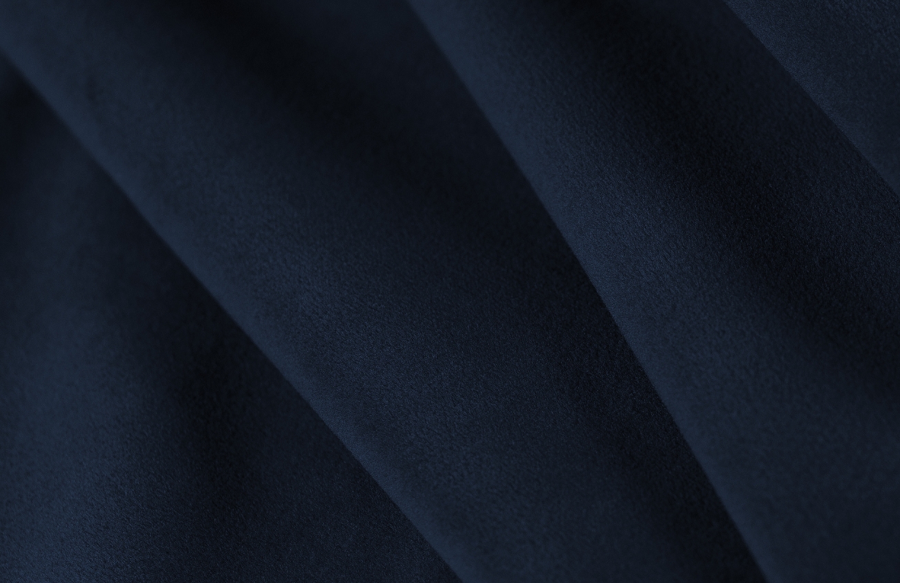 Cosmopolitan Design Královsky modrá sametová trojmístná pohovka Sydney 230 cm Cosmopolitan Design