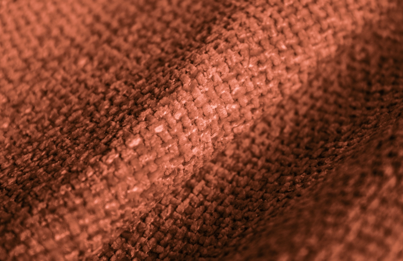 Cosmopolitan Design Terakotově oranžová čalouněná čtyřmístná pohovka Camden 304 cm Cosmopolitan Design