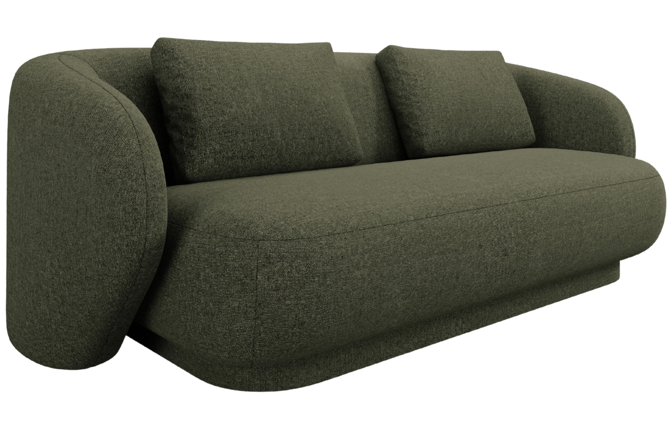 Cosmopolitan Design Zelená čalouněná dvoumístná pohovka Camden 169 cm Cosmopolitan Design