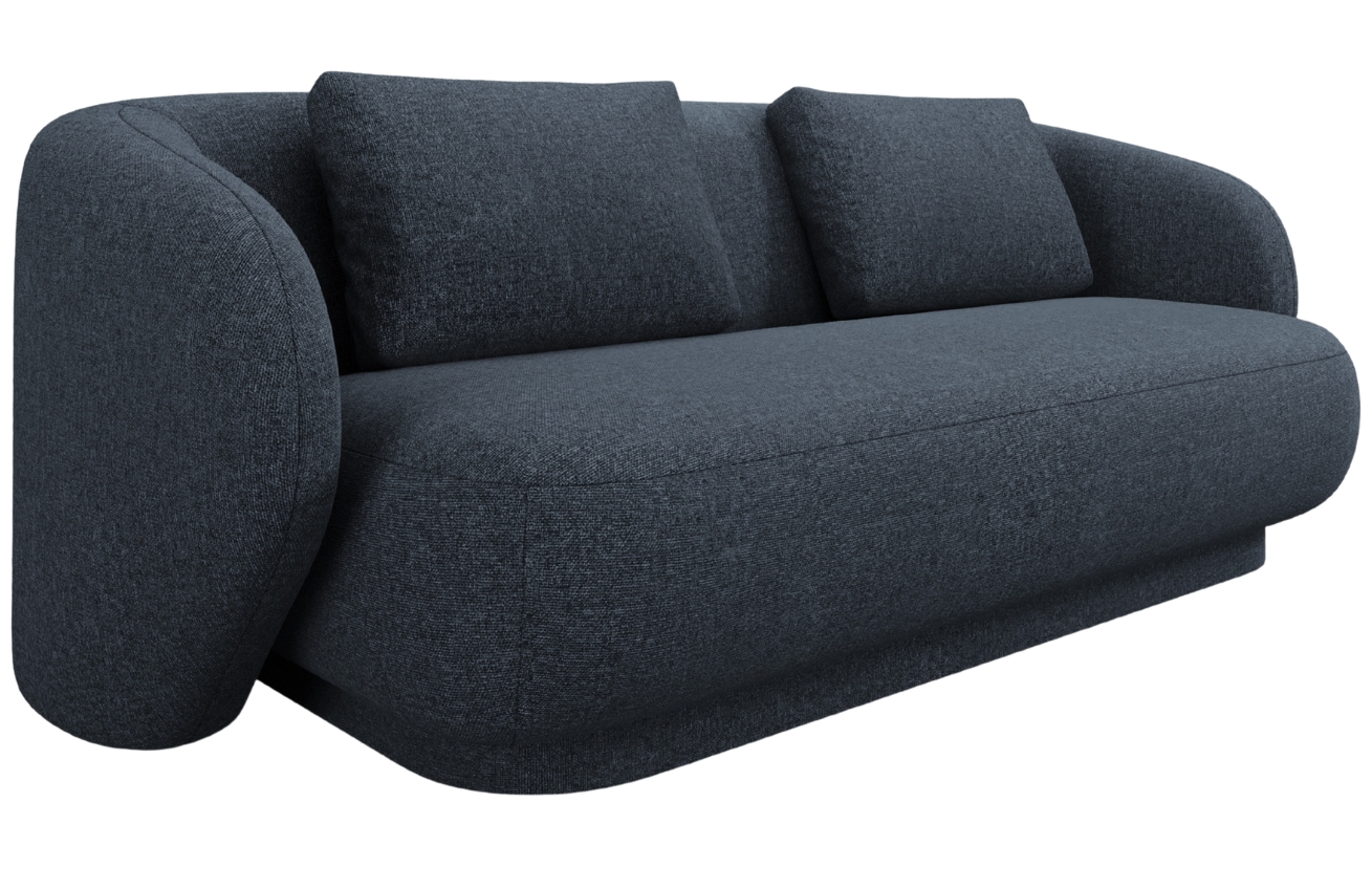 Cosmopolitan Design Modrá čalouněná dvoumístná pohovka Camden 169 cm Cosmopolitan Design