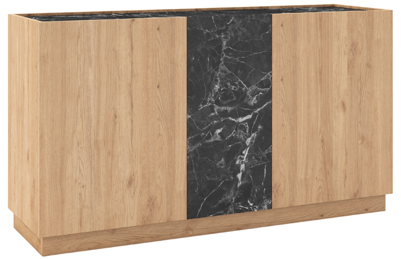 Marckeric Komoda Dione 140 x 40 cm s dubovým dekorem Marckeric