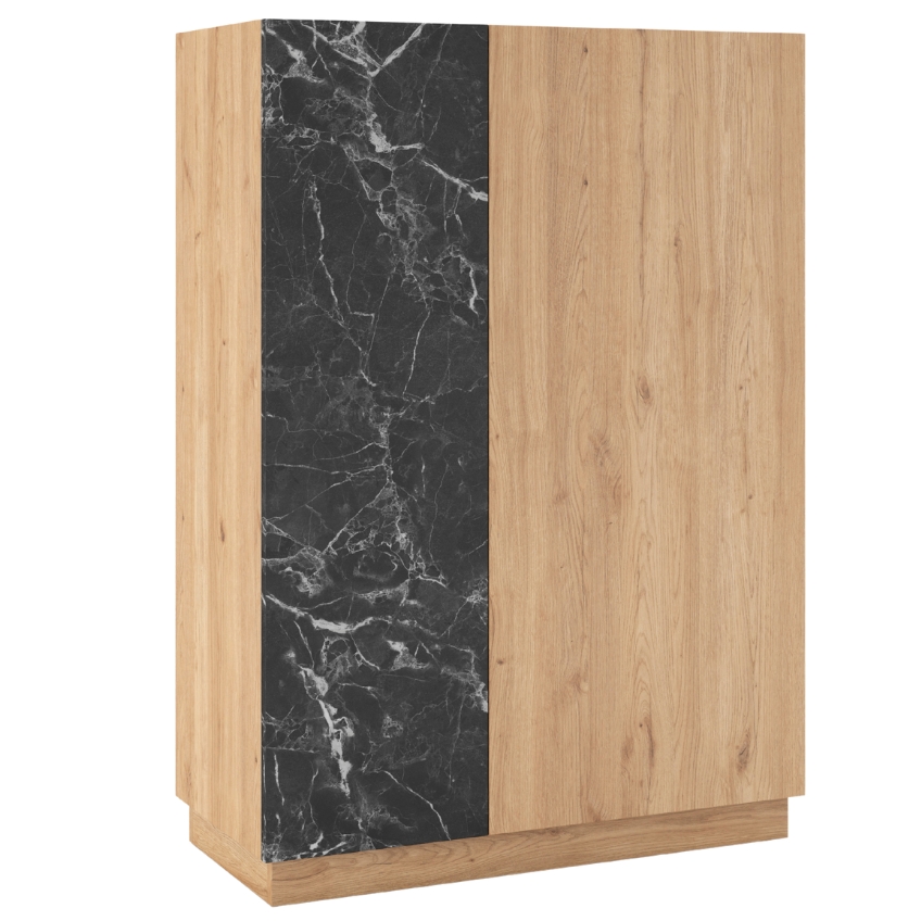 Marckeric Komoda Dione 90 x 40 cm s dubovým dekorem Marckeric