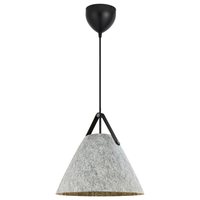 Nordlux Světle šedé závěsné světlo Strap 36 cm Nordlux