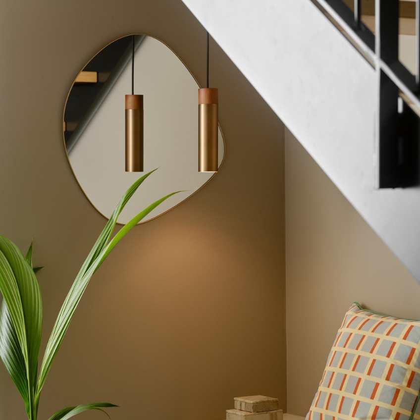 Nordlux Mosazné kovové závěsné světlo Tilo 6 cm Nordlux