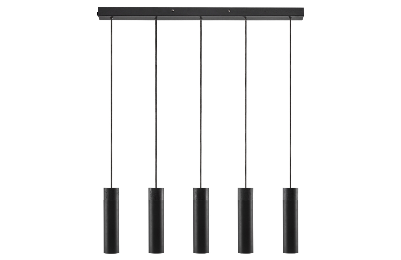 Nordlux Černé kovové závěsné světlo Tilo 80 cm Nordlux