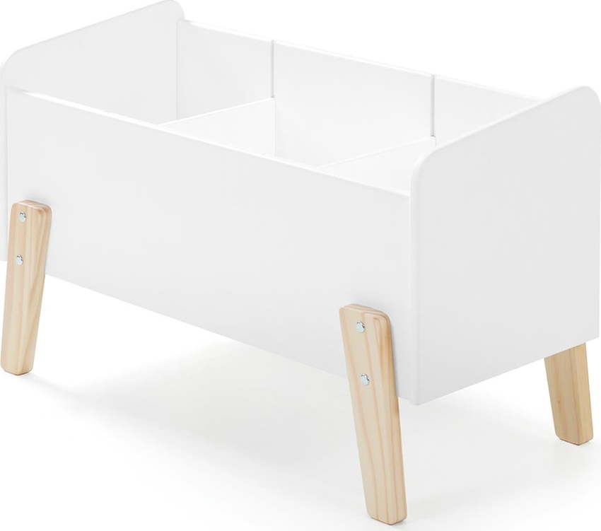 Bílý dětský úložný box 80x39x48 cm Kiddy – Vipack Vipack