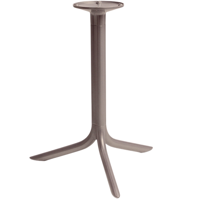 Nardi Šedohnědá hliníková stolová podnož Break 72 cm Nardi