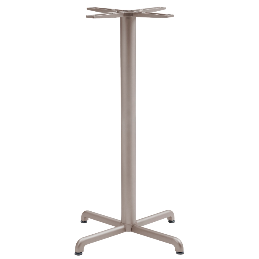 Nardi Šedohnědá hliníková stolová podnož Calice 107 cm Nardi