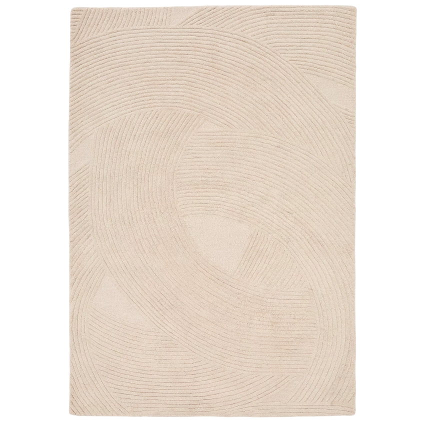 Béžový vlněný koberec Kave Home Domm 160 x 230 cm Kave Home