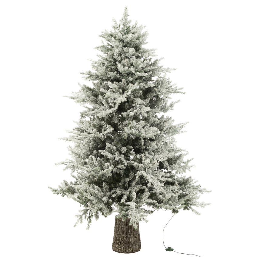 Umělý vánoční strom s LED světlem J-line Rija 210 cm J-line
