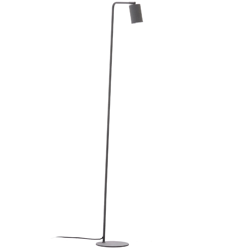 Šedá kovová stojací lampa Kave Home Manie 147 cm Kave Home