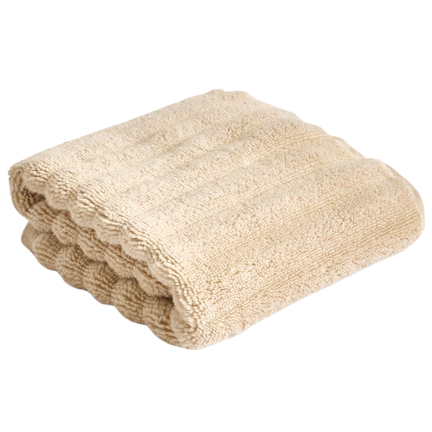 Kave Home Béžový bavlněný ručník Navira 30 x 50 cm Kave Home
