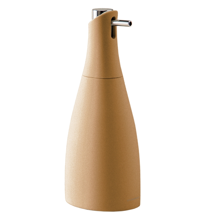 Cosmic Oranžový plastový dávkovač mýdla Saku 300 ml Cosmic