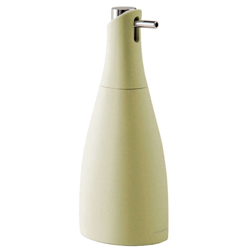 Cosmic Zelený plastový dávkovač mýdla Saku 300 ml Cosmic