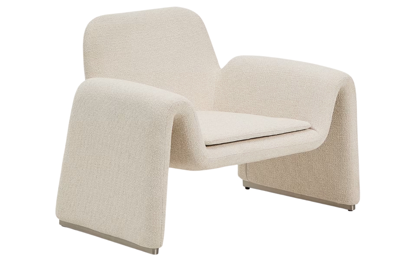 Kave Home Béžové čalouněné křeslo Melvia Kave Home