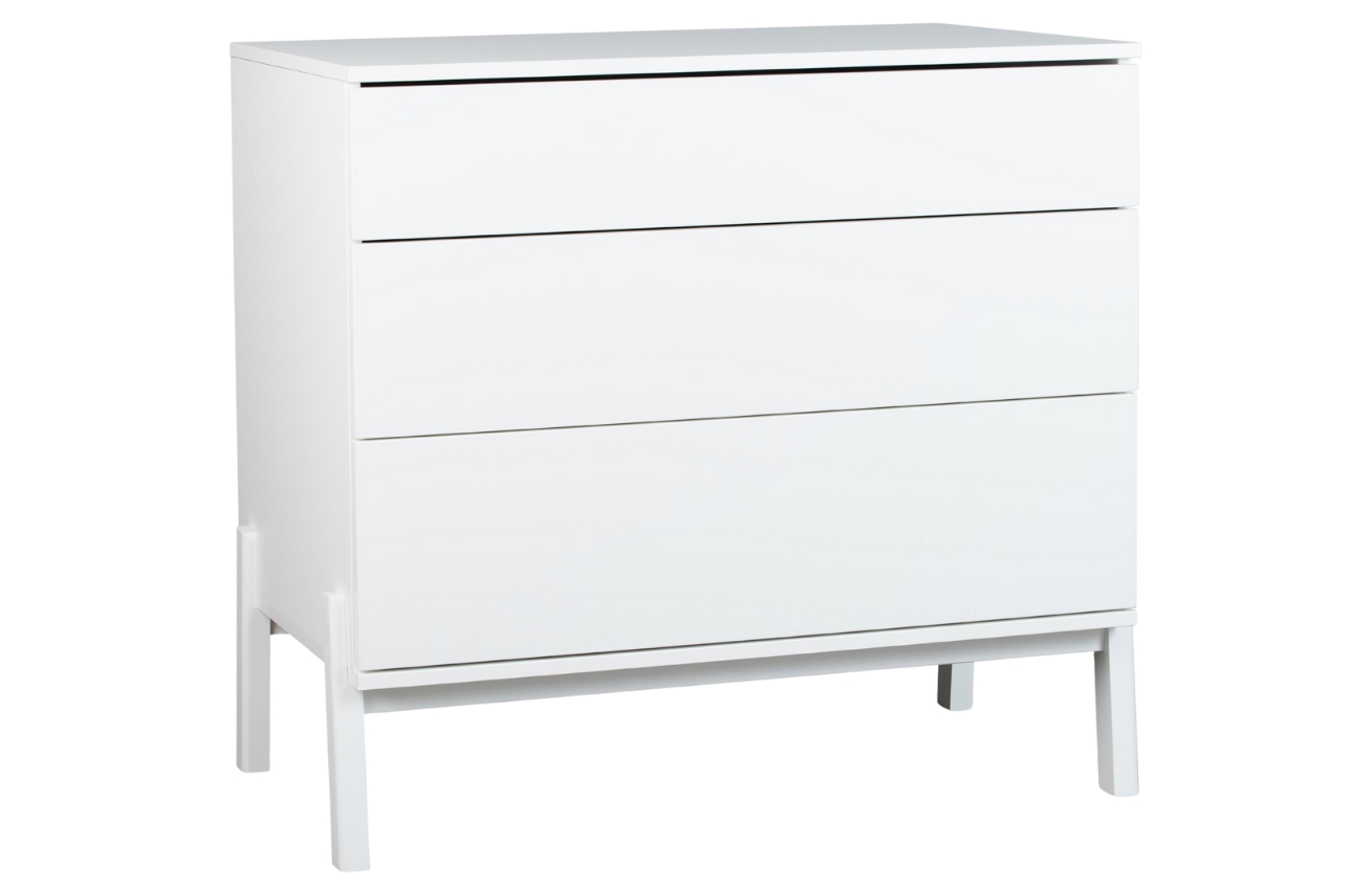Krémově bílá přebalovací komoda Quax Ashi 96 x 58 cm Quax