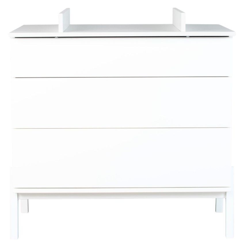 Krémově bílá nástavba pro přebalovací komodu Quax Ashi 96 x 65 cm Quax