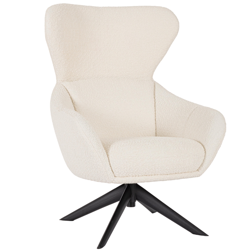 Bizzotto Bílé otočné křeslo Hailey Bizzotto