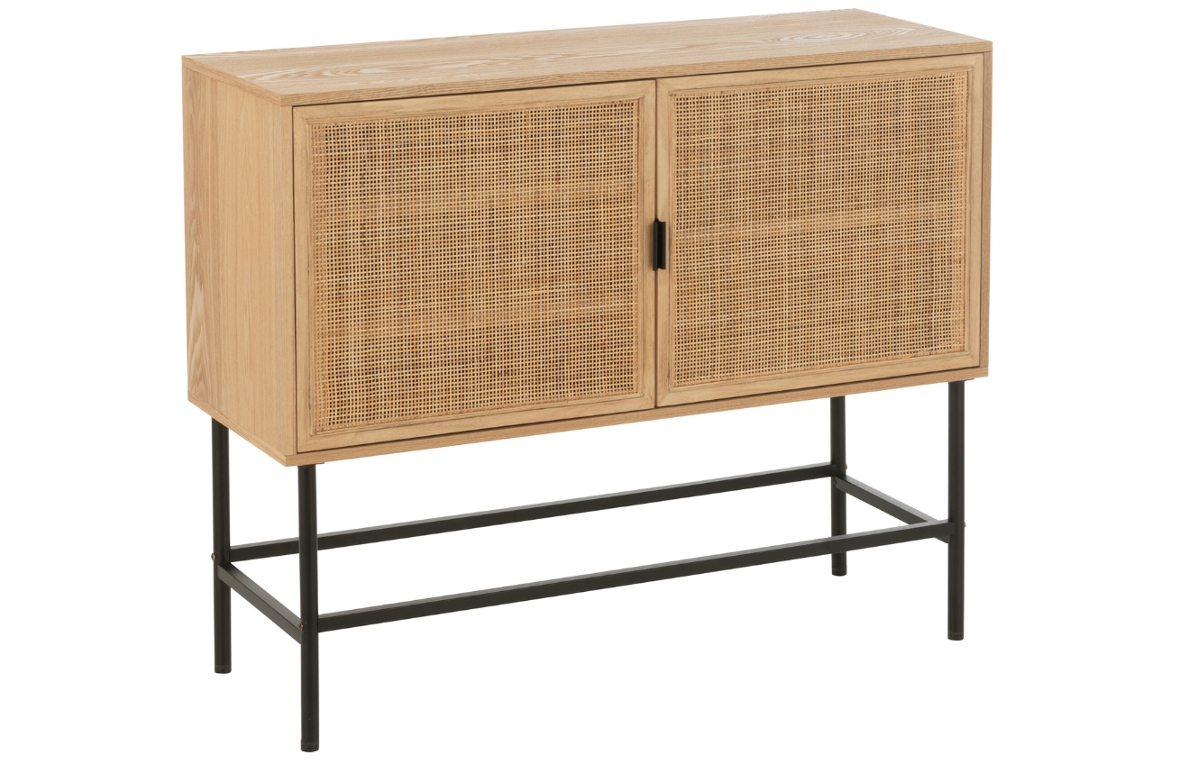 J-line Dřevěná komoda Square 110 x 90 cm J-line