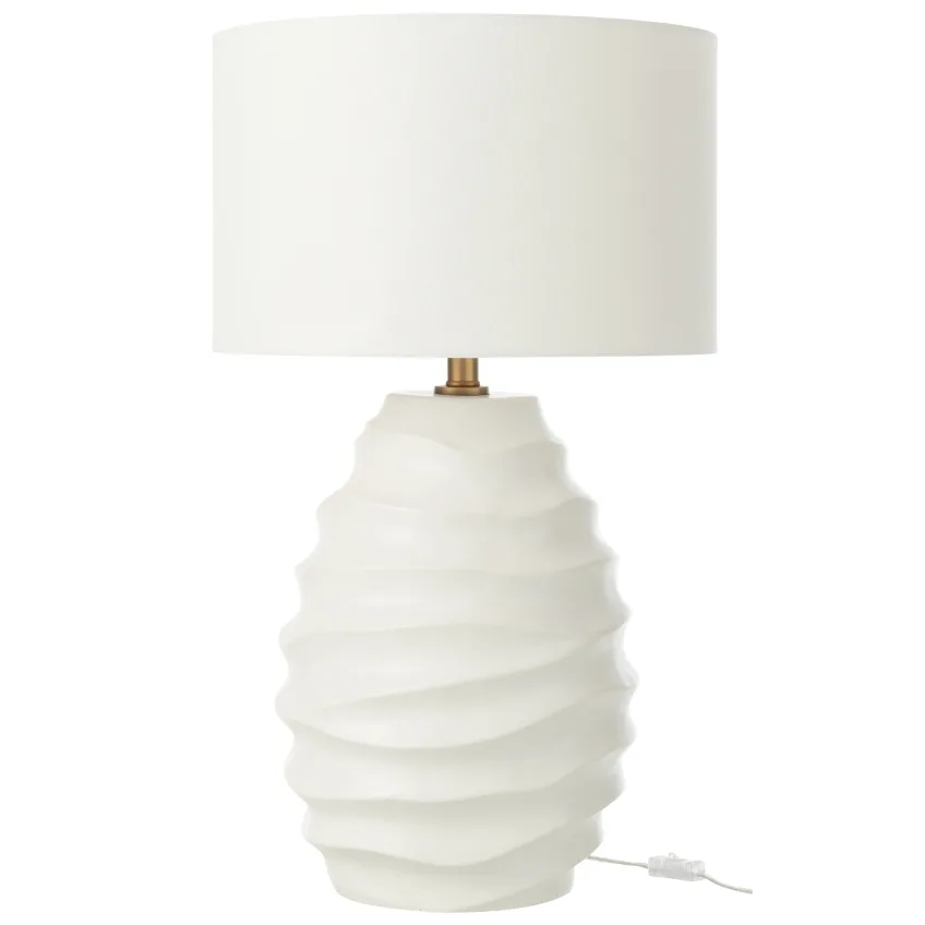 J-line keramická stolní lampa Wave
