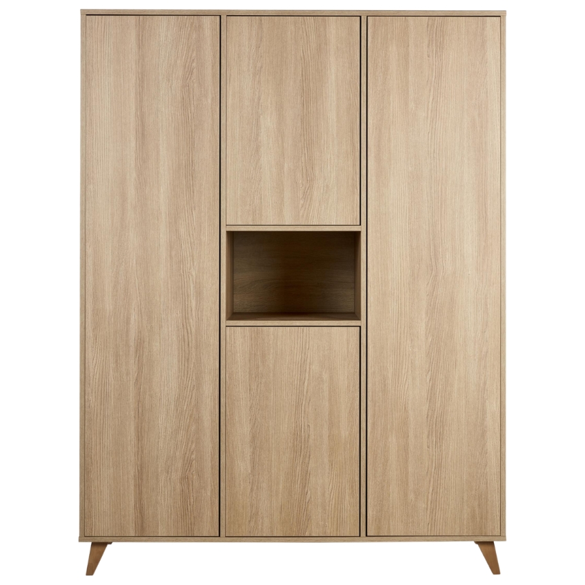 Skříň Quax Loft 190 x 143 cm s dřevěným dekorem Quax