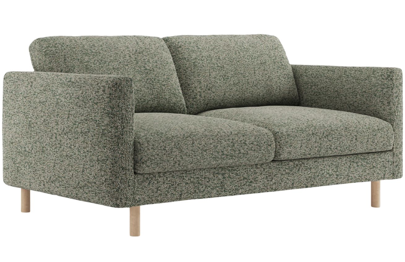 Micadoni Zelená dvoumístná pohovka Eden 146 cm Micadoni