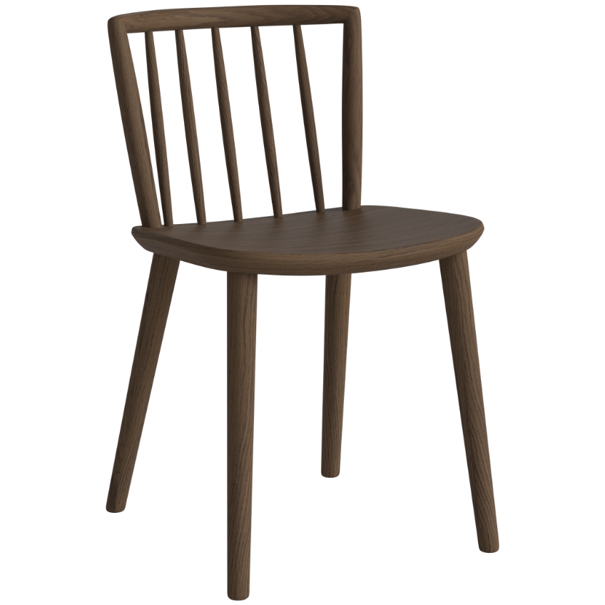 Bolia Tmavá dubová jídelní židle Eter Bolia
