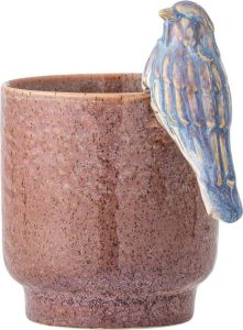 Kameninov&yacute; ručně malovan&yacute; obal na květin&aacute;č &oslash; 11 cm Larky &ndash; Bloomingville Bloomingville
