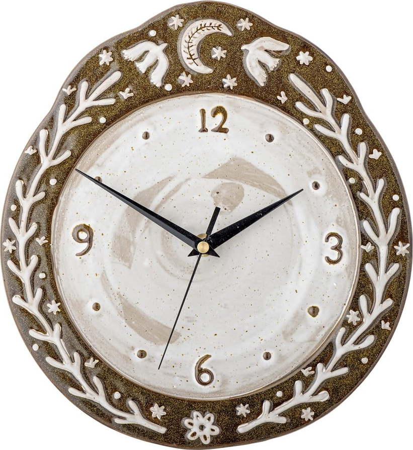 Nástěnné hodiny ø 25 cm Olena – Bloomingville Bloomingville