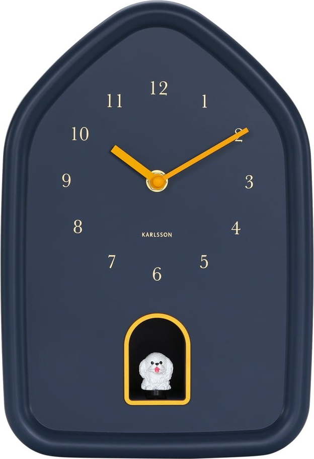 Nástěnné hodiny Modern Doggy – Karlsson Karlsson