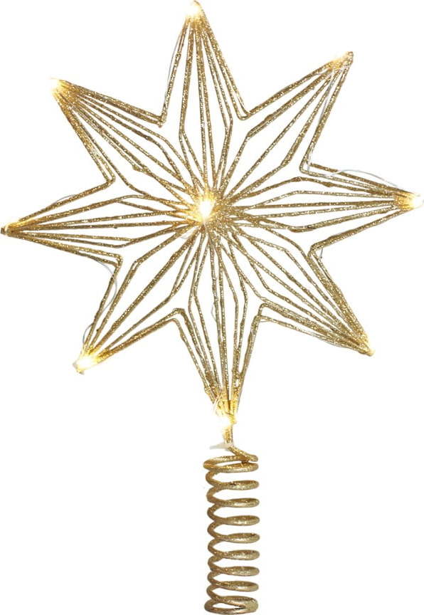 Světelná dekorace na baterky ve zlaté barvě Chloe – Sirius Sirius