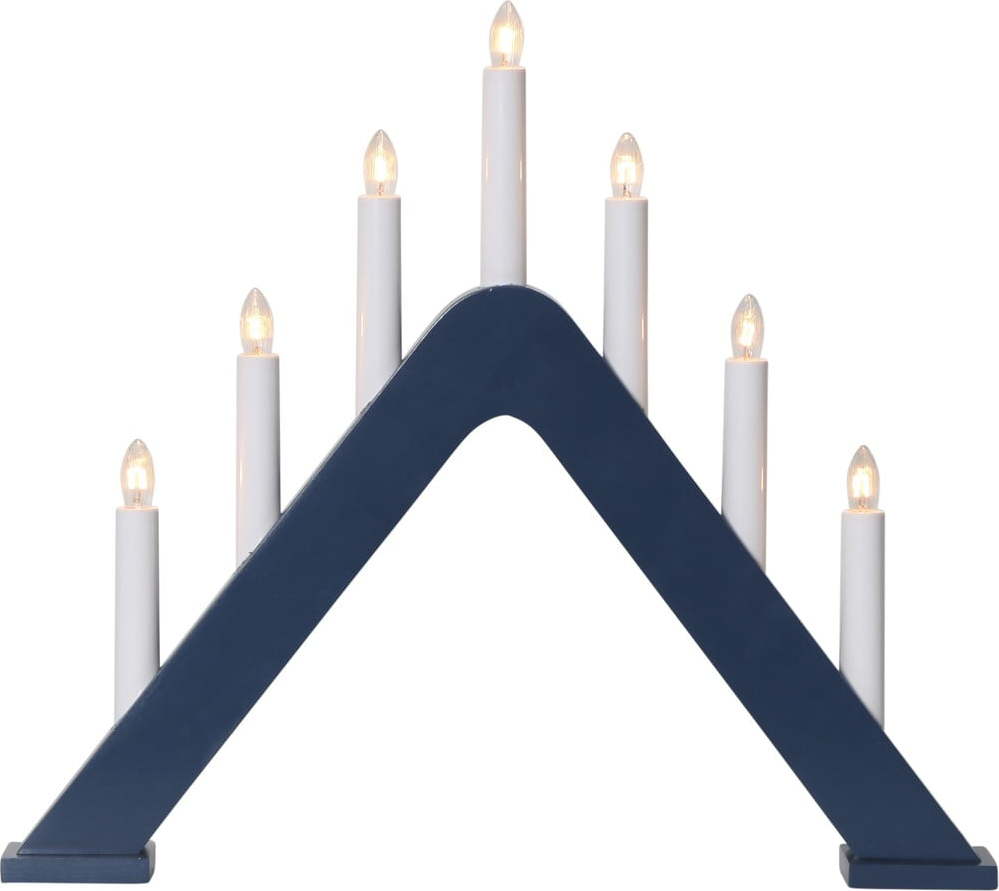 Tmavě modrá vánoční světelná dekorace do zásuvky Jarve – Star Trading Star Trading