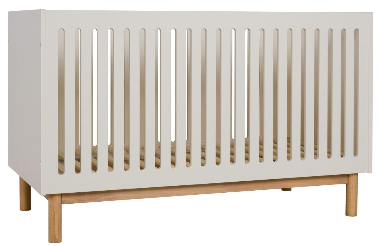 Béžová dětská postýlka Quax Mood 70 x 140 cm Quax