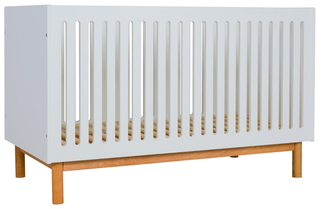 Bílá dětská postýlka Quax Mood 70 x 140 cm Quax