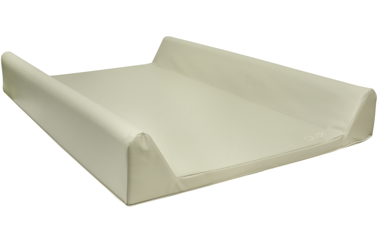 Zelená omyvatelná přebalovací podložka Quax Rose 70 x 50 cm Quax