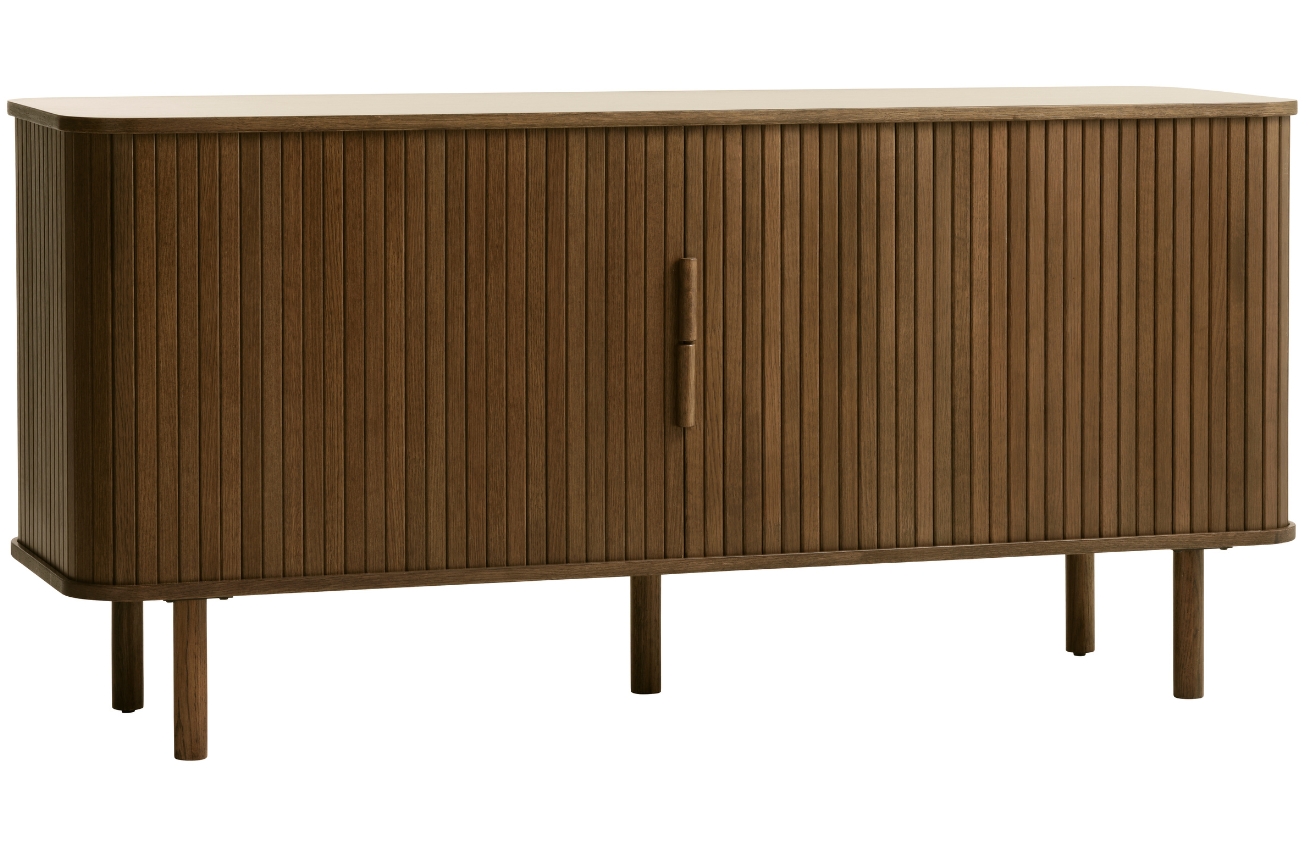 Unique Furniture Hnědá dubová komoda Cavo 160 x 45 cm Unique Furniture